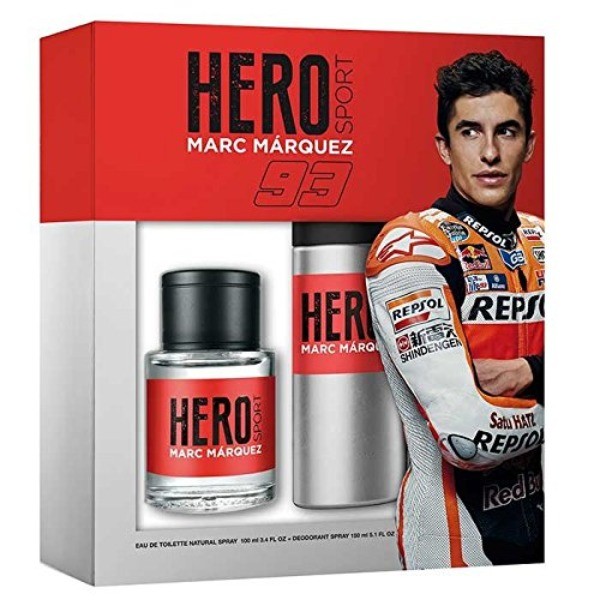 HERO SET EDT Natural Spray 100 ml + Desodorant Spray 150 ml