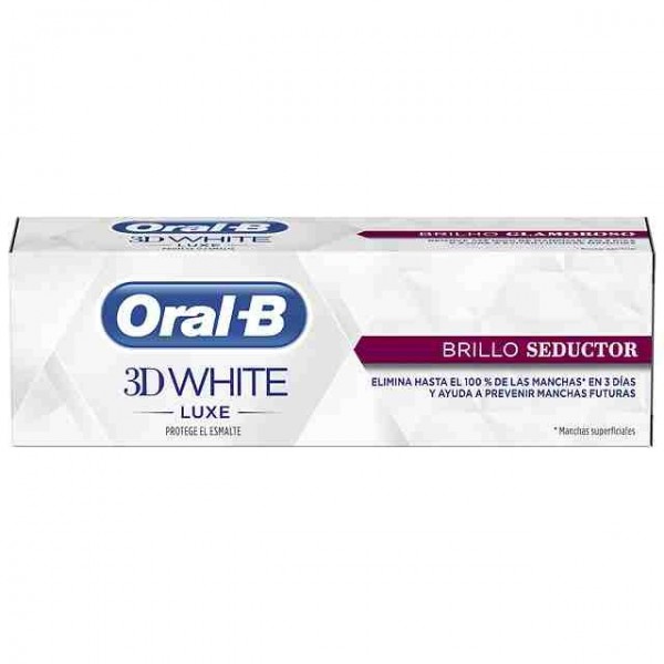 Oral B 3d White Luxe Brillo Seductor Pasta 75 ml
