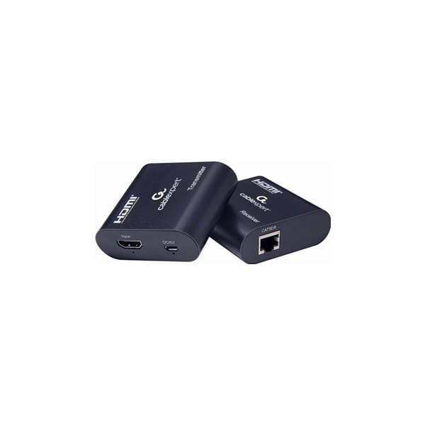 Gembird extensor hdmi, 60 m, por cable lan cat6